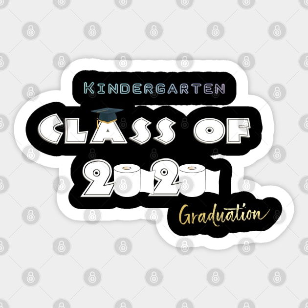 kindergarten quarantine graduation 2020 T-Shirt Sticker by osaya